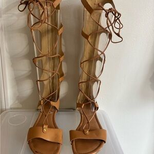 Michael Kors Lace-Up Gladiator Sandals